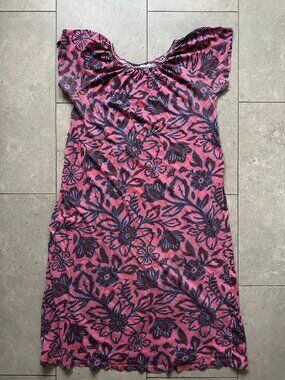 Sfera cap sleeve peasant dress, size M